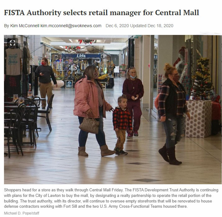 Insight wins contract with City of Lawton  to manage Lawton Central Mall Thumbnail ?>